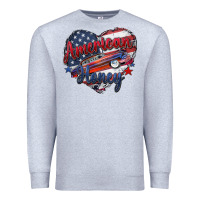 Heather Grey American honey Premium Sweatshirt - Zillion Design Studio