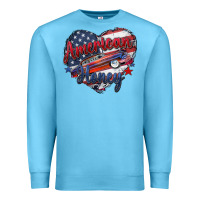 Ocean Blue American honey Premium Sweatshirt - Zillion Design Studio