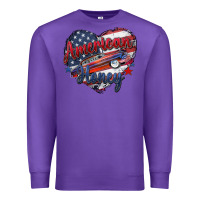Purple American honey Premium Sweatshirt - Zillion Design Studio