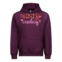 Mauve Wine pucker up cowboy Urban Hoodie - JahusDesignShop