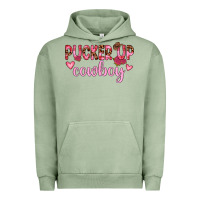 Pigment Oil Green pucker up cowboy Urban Hoodie - JahusDesignShop