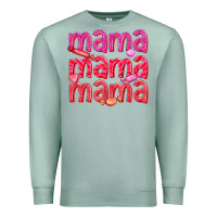 Seafoam mama mama mama valentines day Premium Sweatshirt - texasbilliewilder