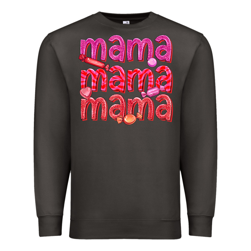 Mama Mama Mama Valentines Day Premium Sweatshirt by texasbilliewilder | Teevron