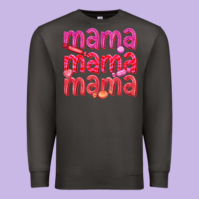 Premium Sweatshirt mama mama mama valentines day