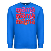 True Royal mama mama mama valentines day Premium Sweatshirt - texasbilliewilder