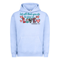 Pigment Grape Ice let all that you do be done in love Urban Hoodie - JahusDesignShop