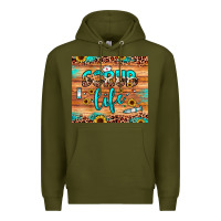 Army Green scrub life Premium Hoodie - JahusDesignShop