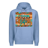 Colony Blue scrub life Premium Hoodie - JahusDesignShop