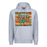 Heather Grey scrub life Premium Hoodie - JahusDesignShop
