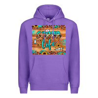 Purple scrub life Premium Hoodie - JahusDesignShop