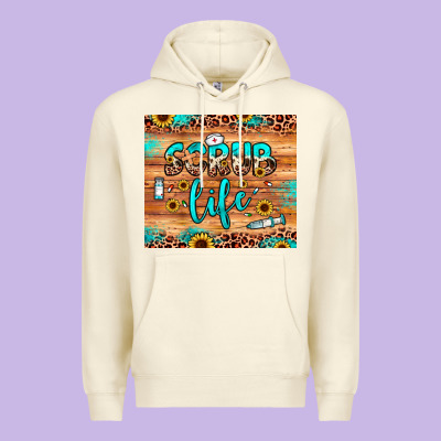 Scrub Life Premium Hoodie Designed By Jahusdesignshop