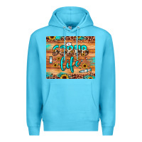 Ocean Blue scrub life Premium Hoodie - JahusDesignShop