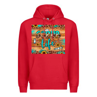 Red scrub life Premium Hoodie - JahusDesignShop