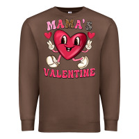 Chestnut mamas valentine with cute heart Premium Sweatshirt - texasbilliewilder