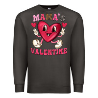 Smoke mamas valentine with cute heart Premium Sweatshirt - texasbilliewilder