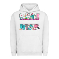 Pigment Lunar Rock nurse elements with costom name Urban Hoodie - AdoDesignShop