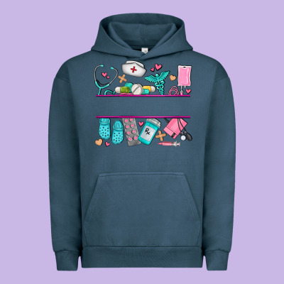 Nurse Elements With Costom Name Urban Hoodie Designed By Adodesignshop