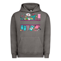 Pigment Tornado nurse elements with costom name Urban Hoodie - AdoDesignShop