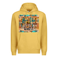 Antique Gold be the light matthew 5 14 Premium Hoodie - JahusDesignShop