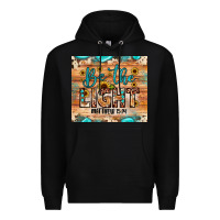 Black be the light matthew 5 14 Premium Hoodie - JahusDesignShop