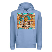 Colony Blue be the light matthew 5 14 Premium Hoodie - JahusDesignShop