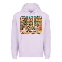Lilac be the light matthew 5 14 Premium Hoodie - JahusDesignShop