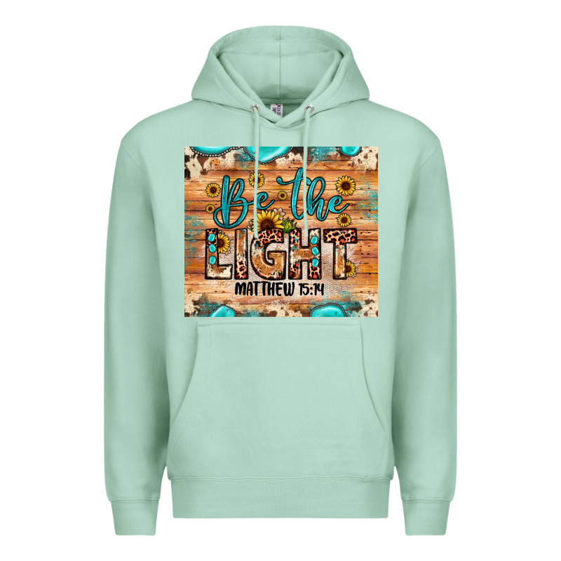 Be The Light Matthew 5 14 Premium Hoodie by JahusDesignShop | Teevron