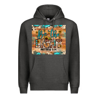 Charcoal Heather be the light matthew 5 14 Premium Hoodie - JahusDesignShop