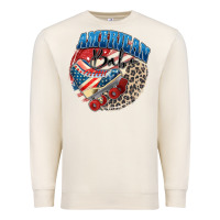 Sandshell American babe Premium Sweatshirt - Zillion Design Studio