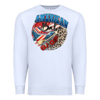 White American babe Premium Sweatshirt - Zillion Design Studio