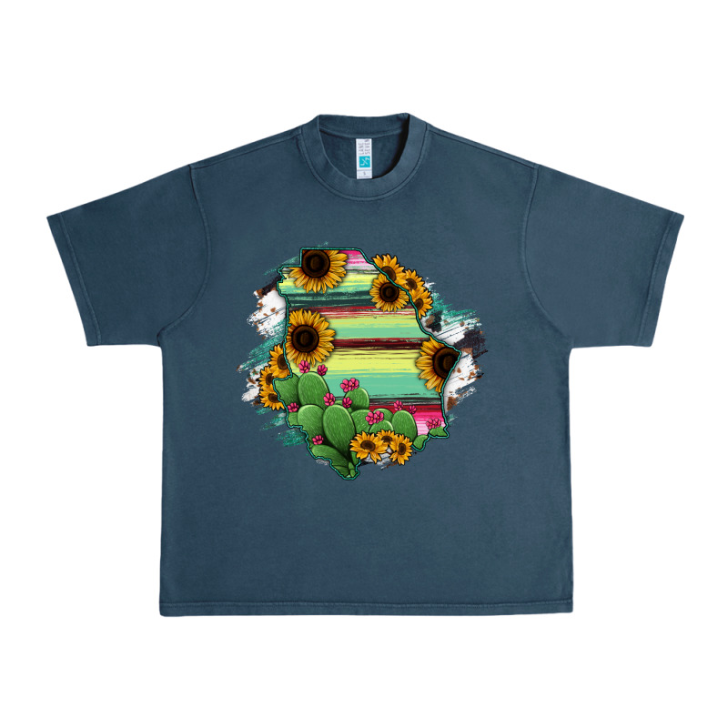 Chihuahua State Of Mexico Map Urban Heavy Tee by RanaPortraitStore | Teevron
