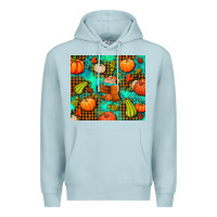 Blue Mist pumpkin spice and pumpkin Premium Hoodie - AdoDesignShop