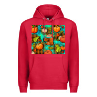 Cardinal pumpkin spice and pumpkin Premium Hoodie - AdoDesignShop