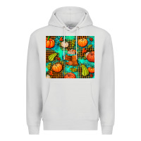 Dove Grey pumpkin spice and pumpkin Premium Hoodie - AdoDesignShop