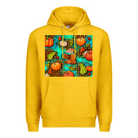 Lemon pumpkin spice and pumpkin Premium Hoodie - AdoDesignShop