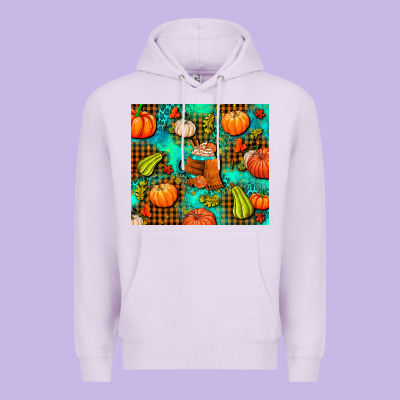 Pumpkin Spice And Pumpkin Premium Hoodie Designed By Adodesignshop