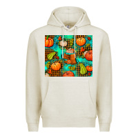 Oatmeal Heather pumpkin spice and pumpkin Premium Hoodie - AdoDesignShop