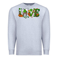 Heather Grey Dental Love St. Patricks Day Premium Sweatshirt - RanaPortraitStore