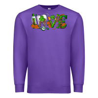 Purple Dental Love St. Patricks Day Premium Sweatshirt - RanaPortraitStore