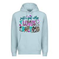 Blue Mist just a girl who loves crafting Premium Hoodie - AdoDesignShop