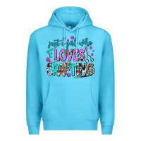 Ocean Blue just a girl who loves crafting Premium Hoodie - AdoDesignShop
