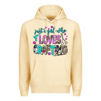 Pina Colada just a girl who loves crafting Premium Hoodie - AdoDesignShop