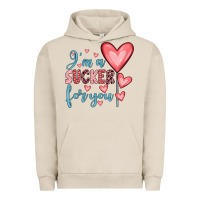 Pigment French Oak i'm a sucker for you Urban Hoodie - JahusDesignShop