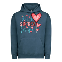 Pigment Midnight Navy i'm a sucker for you Urban Hoodie - JahusDesignShop