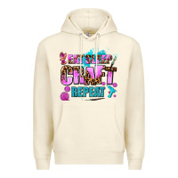 Sandshell eat sleep craft repeat Premium Hoodie - AdoDesignShop