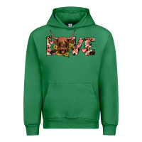Emerald highland cow love Urban Hoodie - JahusDesignShop