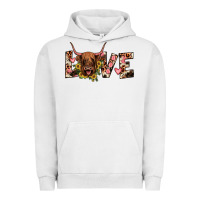 Pigment Lunar Rock highland cow love Urban Hoodie - JahusDesignShop