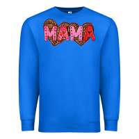 True Royal mama valentines day Premium Sweatshirt - texasbilliewilder