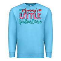 Ocean Blue momys little valentine Premium Sweatshirt - texasbilliewilder