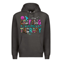 Smoke crafting is my therapy Premium Hoodie - AdoDesignShop